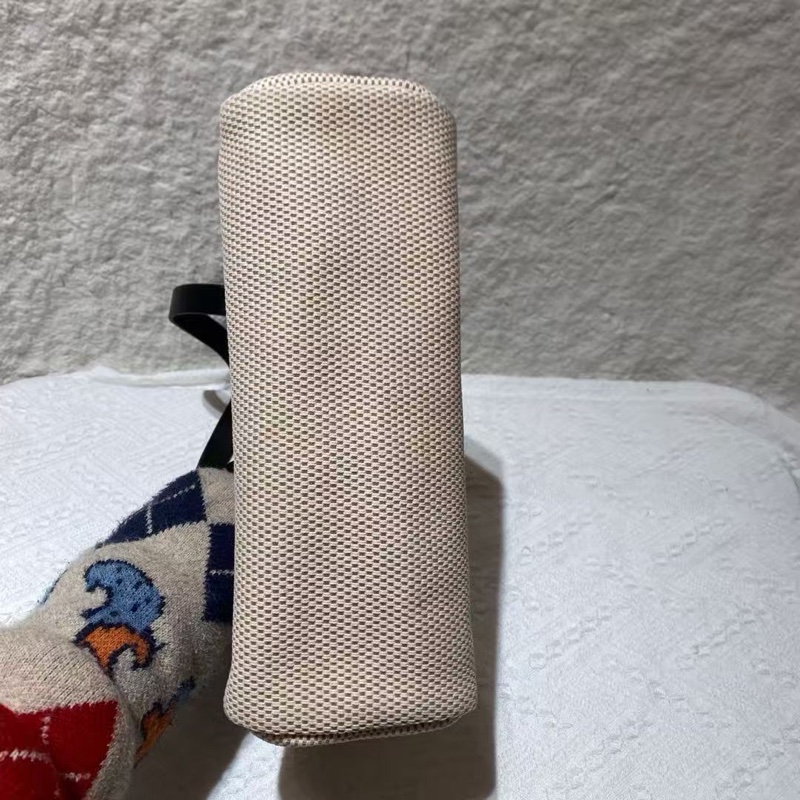 Hermes Herbag 橫版 中古 vintage cavas-12