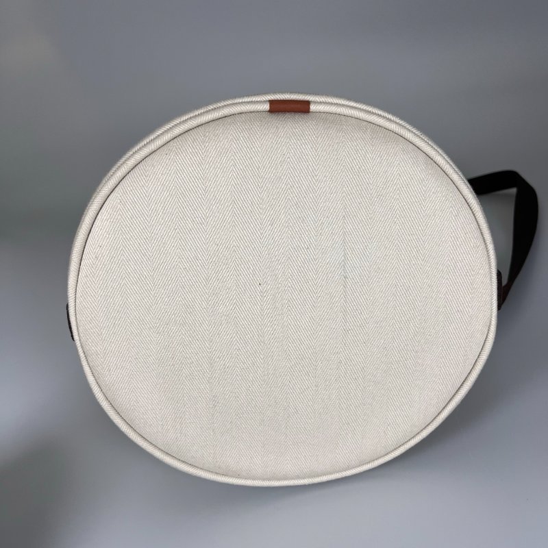 HERMES □P刻 帆布水桶包-2