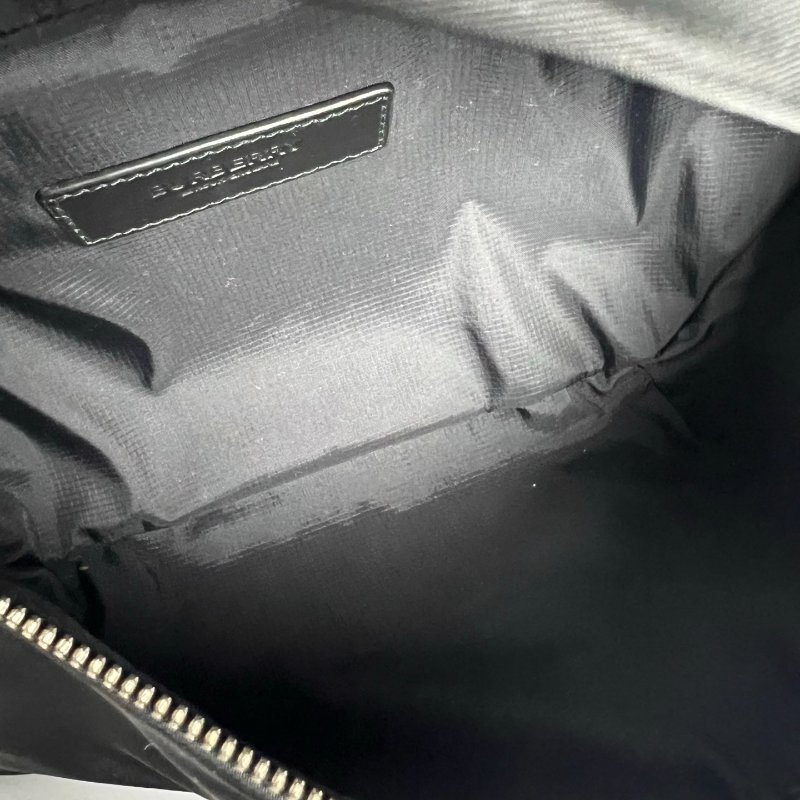 BURBERRY 8049095 黑尼龍腰包-5