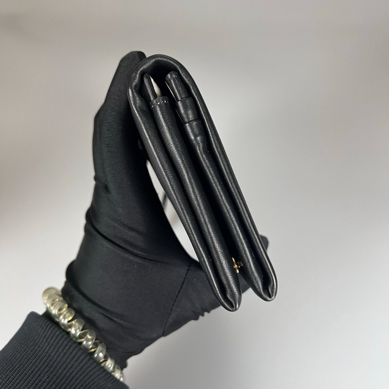 CHLOE 3P0743 黑雙開萬用夾-2