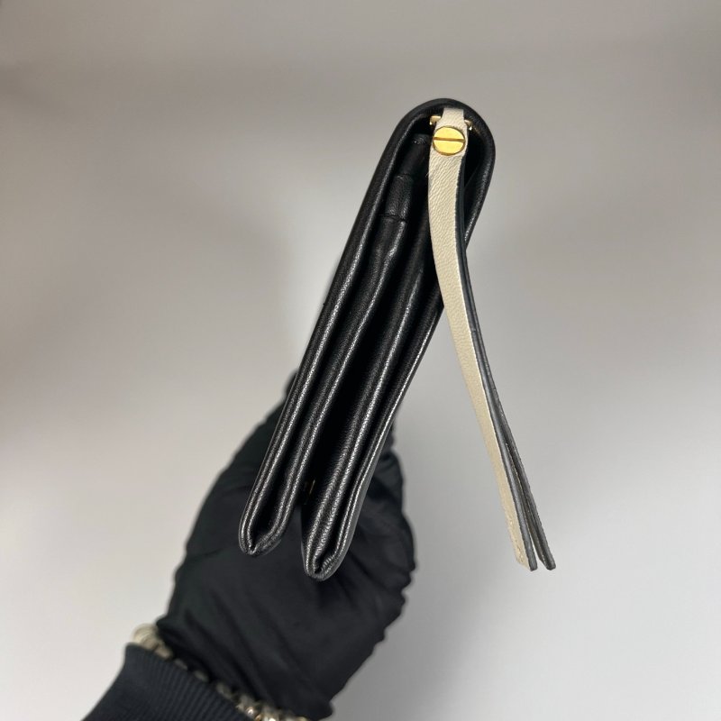 CHLOE 3P0743 黑雙開萬用夾-3