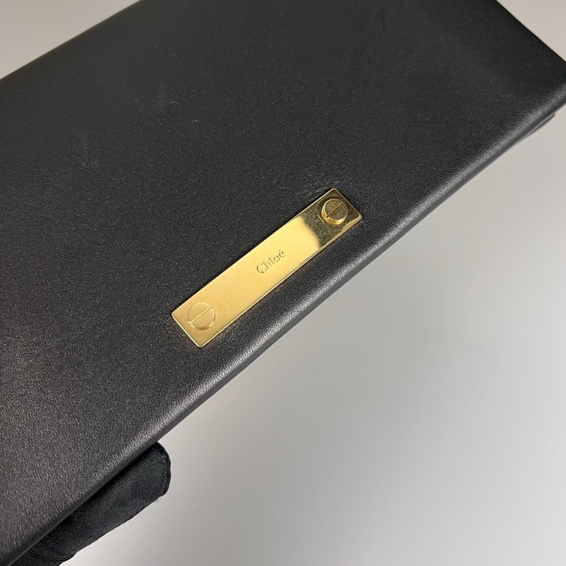 CHLOE 3P0743 黑雙開萬用夾-10
