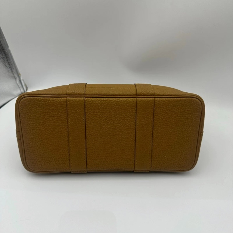 Hermes 愛馬仕garden party30 栗子色花園包，尺寸：30*14*20cm-2