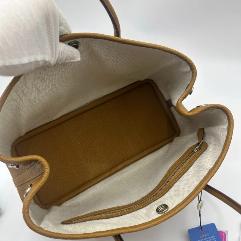 Hermes 愛馬仕garden party30 栗子色花園包，尺寸：30*14*20cm-3