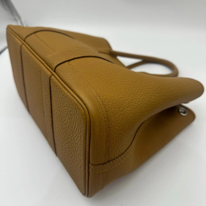 Hermes 愛馬仕garden party30 栗子色花園包，尺寸：30*14*20cm-8