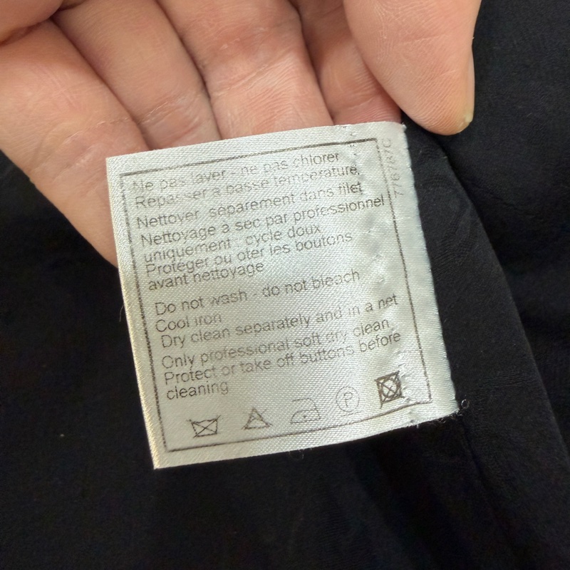 CHANEL 香奈兒 毛呢 黑灰 西外 西裝外套 短大衣 大衣 外套 夾克-25