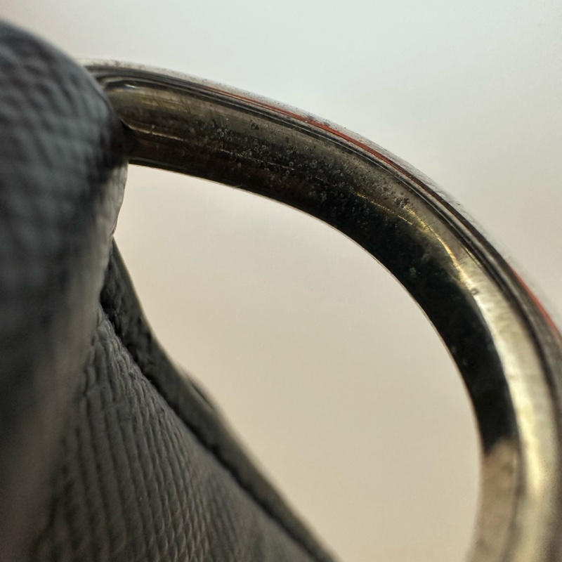 PRADA Vitello Daino 黑金牛皮Tote Bag-14