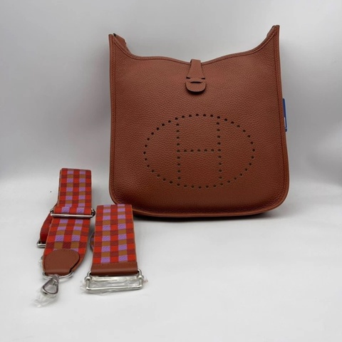 愛馬仕/Hermes Evelyne29 伊芙尼29，U刻，南瓜色