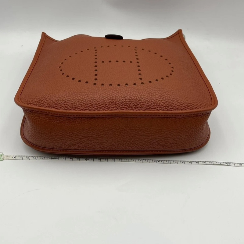 愛馬仕/Hermes Evelyne29 伊芙尼29，U刻，南瓜色-10