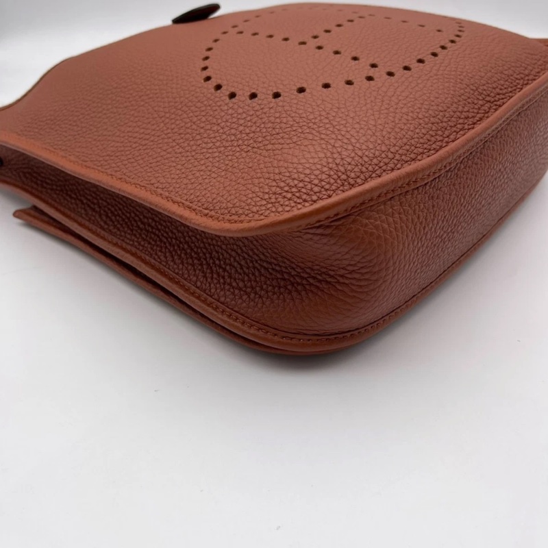 愛馬仕/Hermes Evelyne29 伊芙尼29，U刻，南瓜色-13