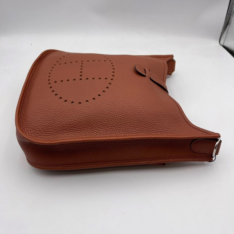 愛馬仕/Hermes Evelyne29 伊芙尼29，U刻，南瓜色-15