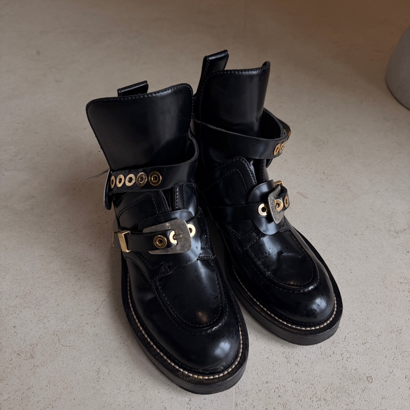 balenciaga 經典金屬靴 黑色 巴黎世家-10