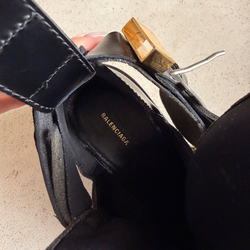 balenciaga 經典金屬靴 黑色 巴黎世家-12