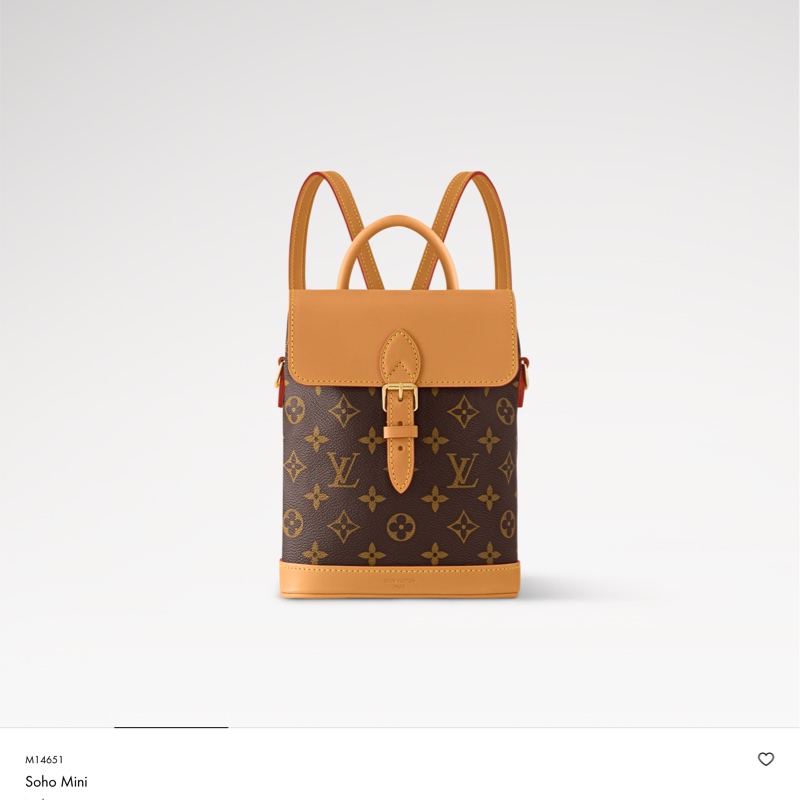 💛Louis Vuitton Soho mini後背包/LV Soho Mini後背包 /LV Soho後背包 /LV後背包（M14651/後背包）💛無花果精品-8