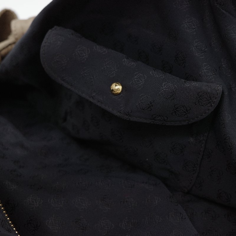 Loewe 羅威 Nappa Aire 金色 羊皮革 手提包 吊飾金色 柔軟小羊皮 空氣包-17