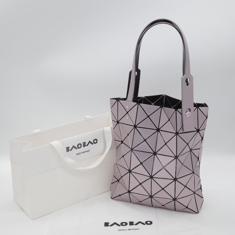 【CP 精選🌟小編推薦】Issey Miyake 三宅一生 Bao Bao Lucent Boxy 粉紅 古銅金色 樹脂 托特包-0