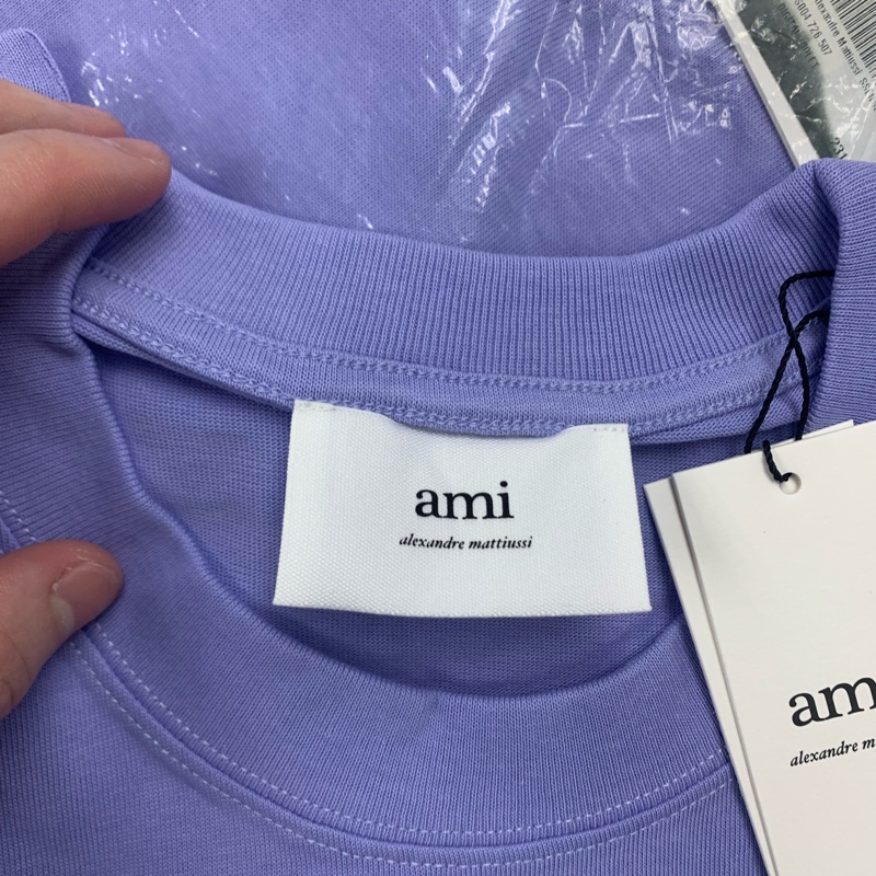 ami紫色💜短tee size s m  L XL   全新-2
