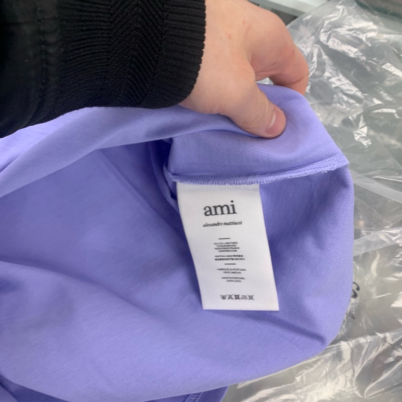 ami紫色💜短tee size s m  L XL   全新-4