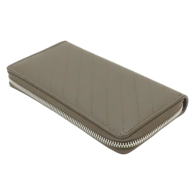 棕色 牛皮 拉鍊長夾 760312【GUCCI 古馳】 760312-3