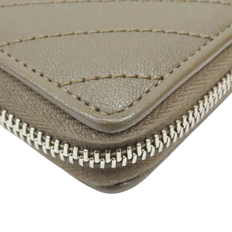 棕色 牛皮 拉鍊長夾 760312【GUCCI 古馳】 760312-13