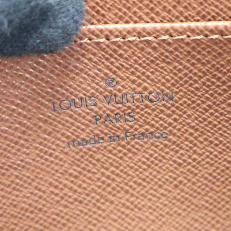 棕色 原花帆布 拉鍊 零錢包 M60067【LOUIS VUITTON LV 路易威登】 M60067-8