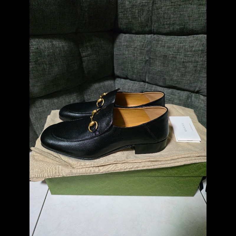 [全新] Gucci 經典馬銜扣樂福鞋 8-0