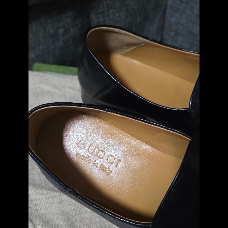 [全新] Gucci 經典馬銜扣樂福鞋 8-3