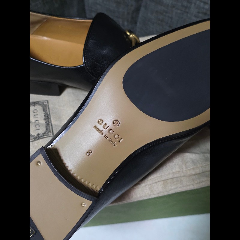 [全新] Gucci 經典馬銜扣樂福鞋 8-4