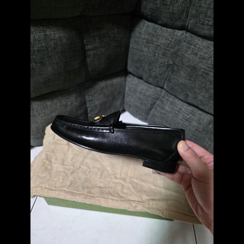 [全新]Gucci 經典馬銜扣樂福鞋 35-1