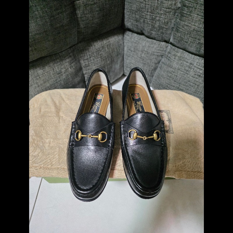 [全新]Gucci 經典馬銜扣樂福鞋 35-2