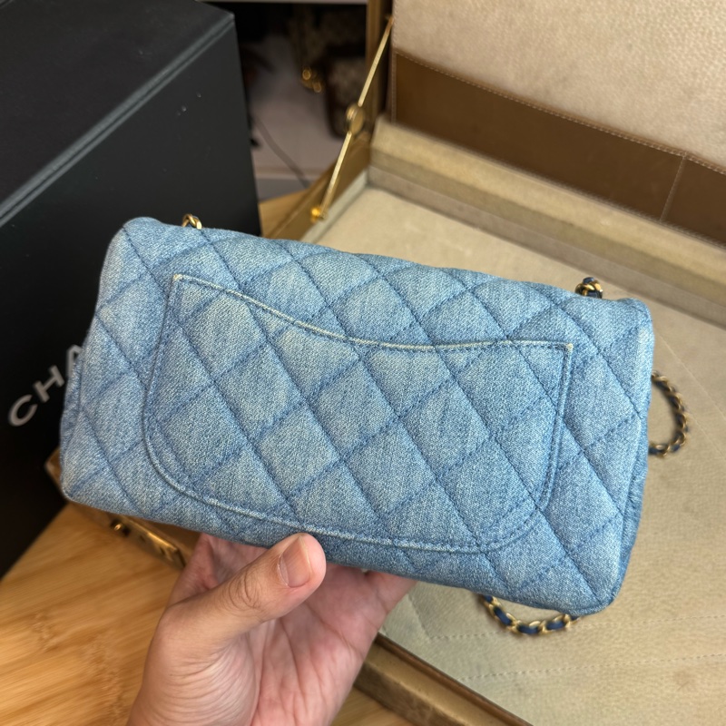 上架中🔑Chanel 新款金球牛仔CF20鏈包-8