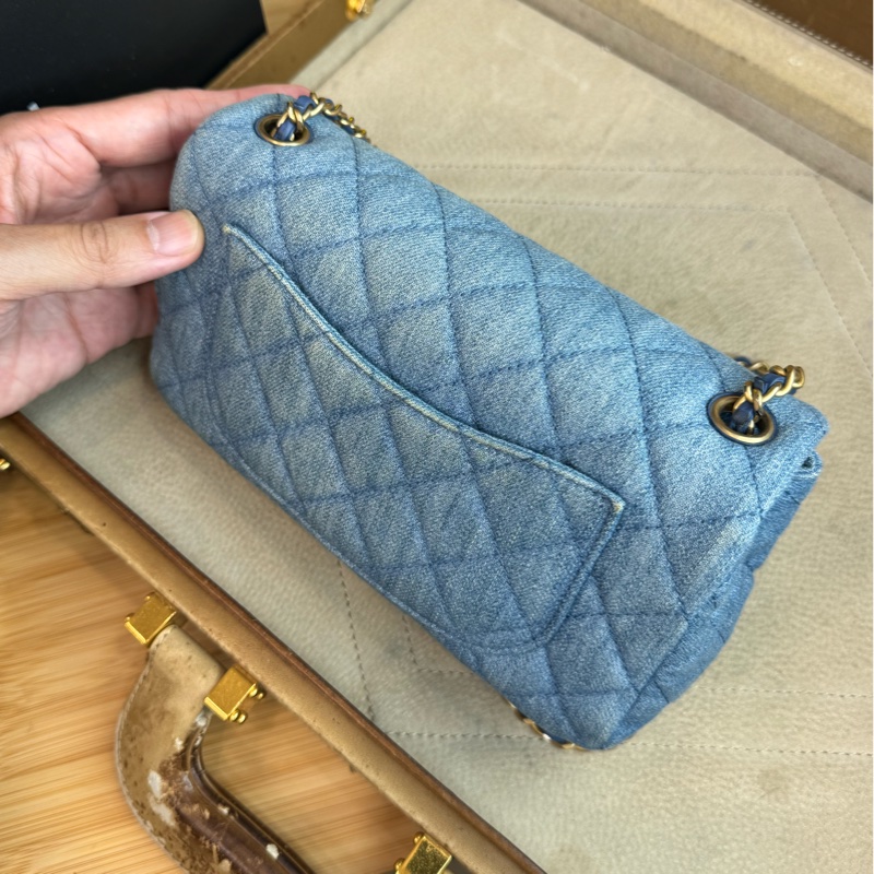 上架中🔑Chanel 新款金球牛仔CF20鏈包-11