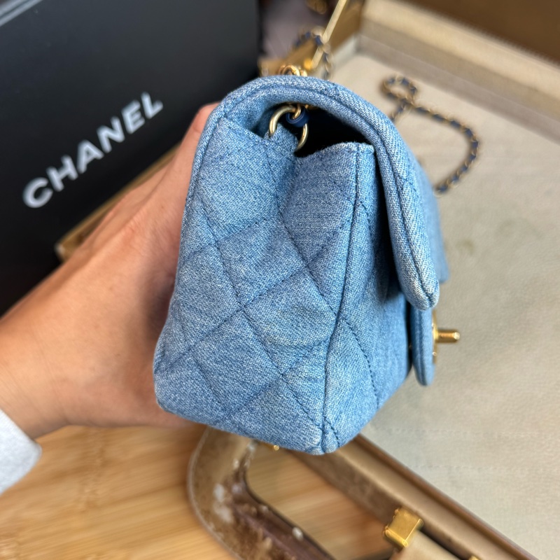 上架中🔑Chanel 新款金球牛仔CF20鏈包-12