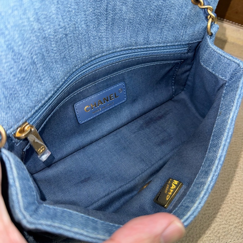 上架中🔑Chanel 新款金球牛仔CF20鏈包-19