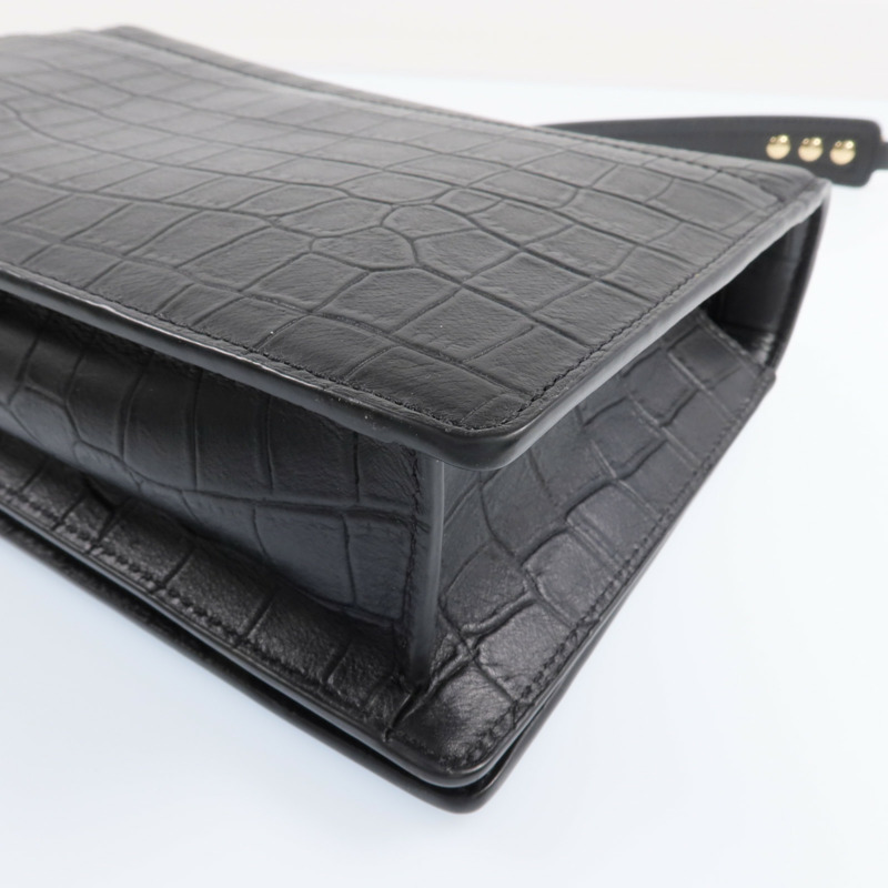 MARC BY MARC JACOBS 牛皮皮革Chain Shoulder Bag金扣鏈帶肩背袋-11