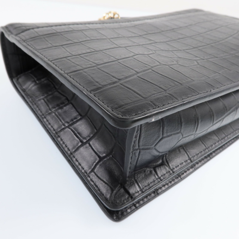 MARC BY MARC JACOBS 牛皮皮革Chain Shoulder Bag金扣鏈帶肩背袋-12