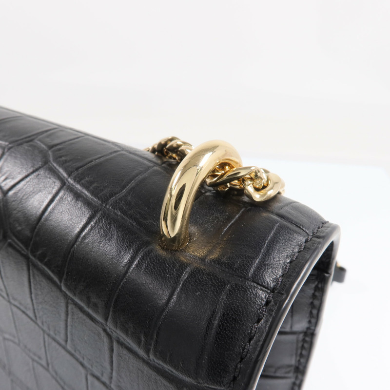 MARC BY MARC JACOBS 牛皮皮革Chain Shoulder Bag金扣鏈帶肩背袋-13