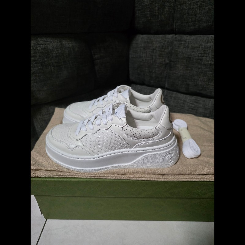 [全新]Gucci 經典厚底休閒鞋 35-0