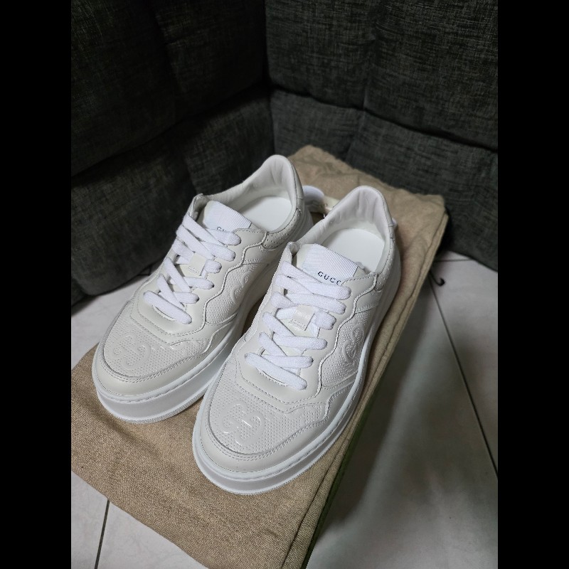 [全新]Gucci 經典厚底休閒鞋 35-1