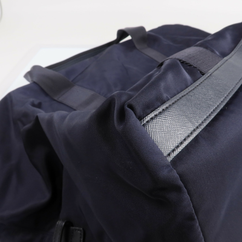 PRADA 尼龍Sholder Bag銀扣肩背袋-15