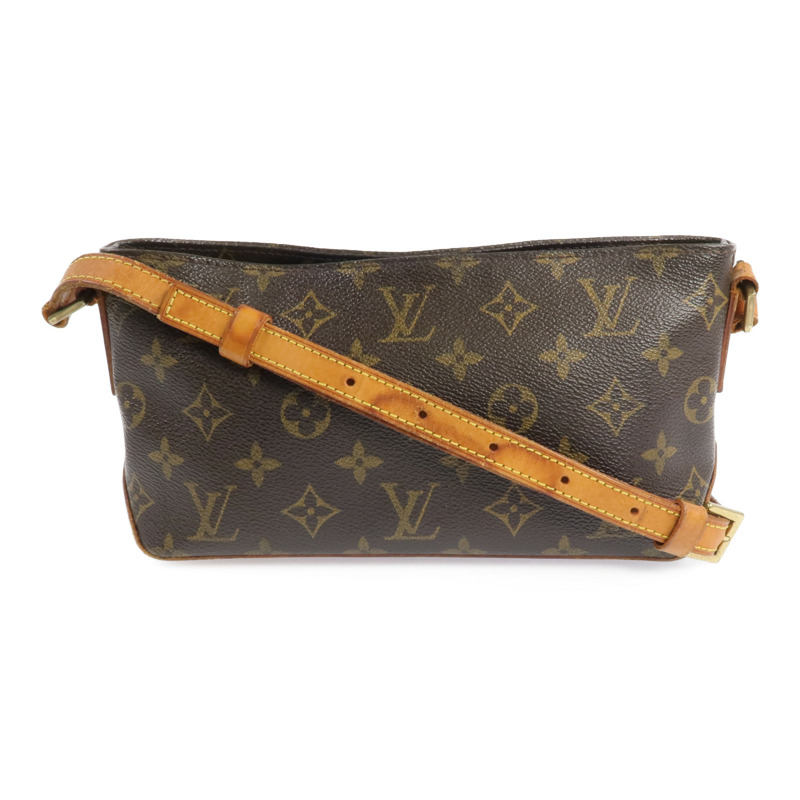 LOUIS VUITTON Monogram Trotteur金扣肩背袋-0