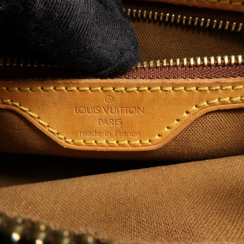 LOUIS VUITTON Monogram Trotteur金扣肩背袋-5