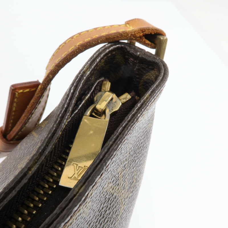 LOUIS VUITTON Monogram Trotteur金扣肩背袋-12