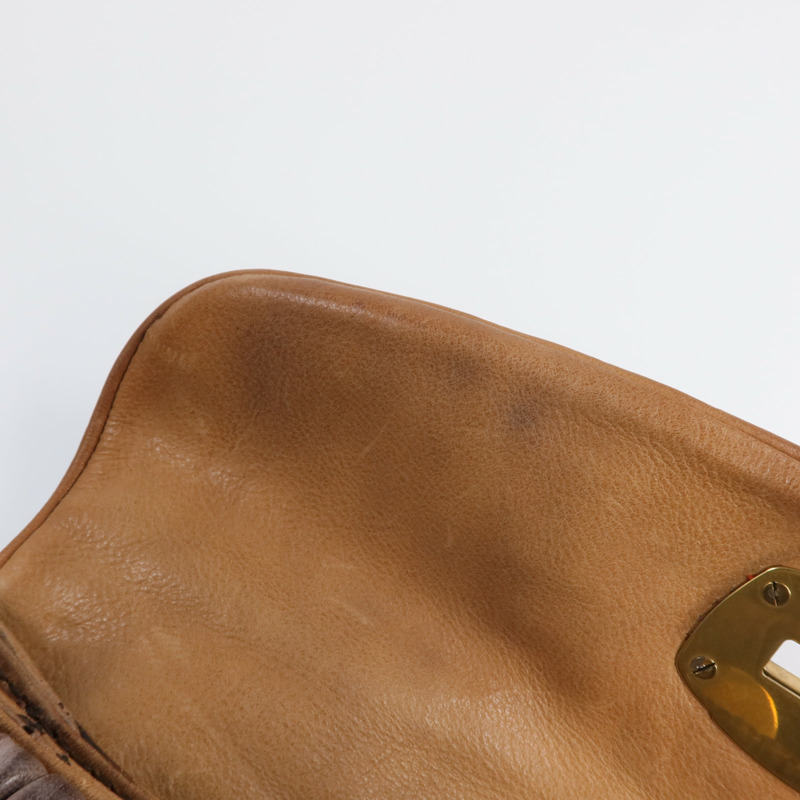 Miu Miu 羊皮皮革Sholder Bag 金扣肩背袋-21