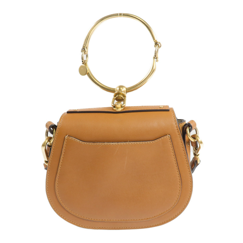Chloe 牛皮皮革Nile Small金扣手挽肩背兩用袋-2