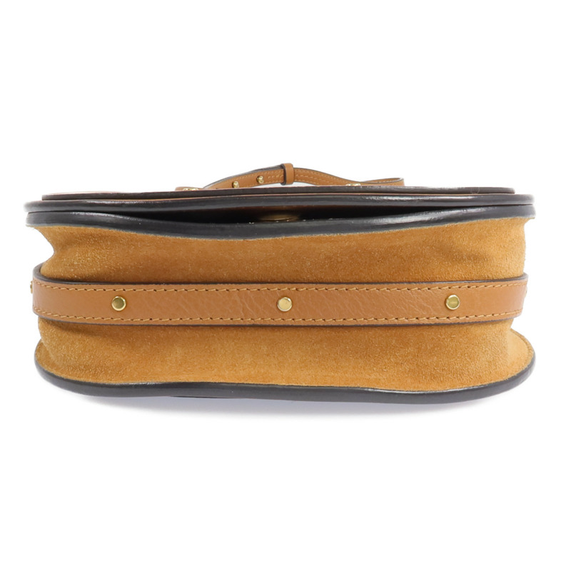 Chloe 牛皮皮革Nile Small金扣手挽肩背兩用袋-3