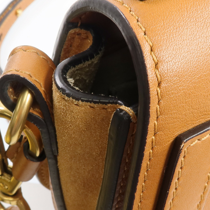 Chloe 牛皮皮革Nile Small金扣手挽肩背兩用袋-18