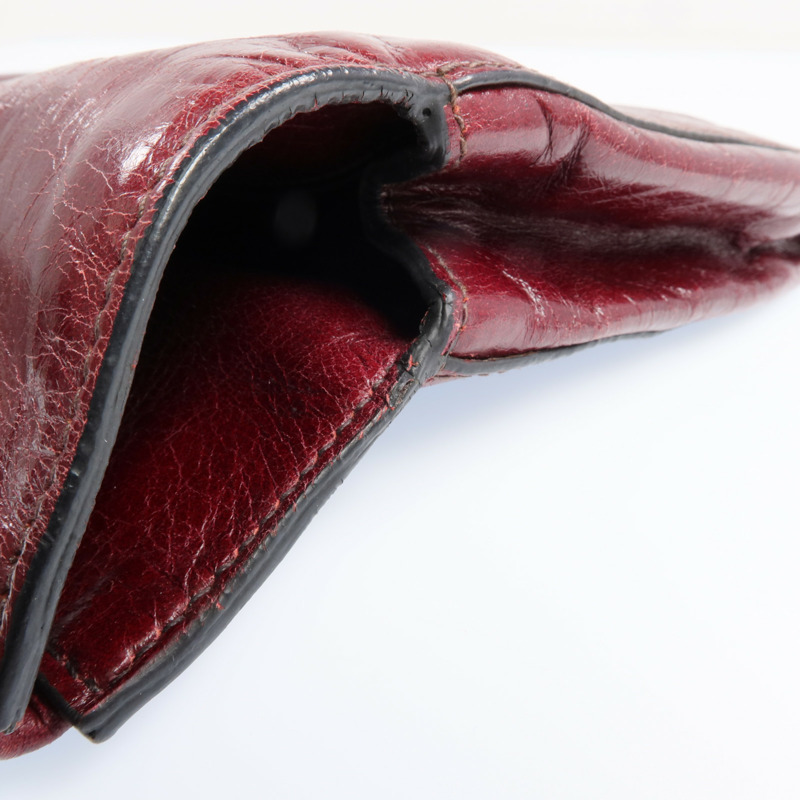 Miu Miu 牛皮皮革Clutch Bag銀扣手拿包-18