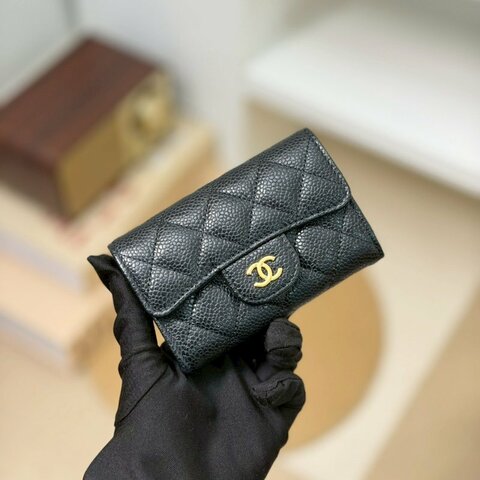 🏷Chanel 香奈兒．Coco 卡夾零錢包