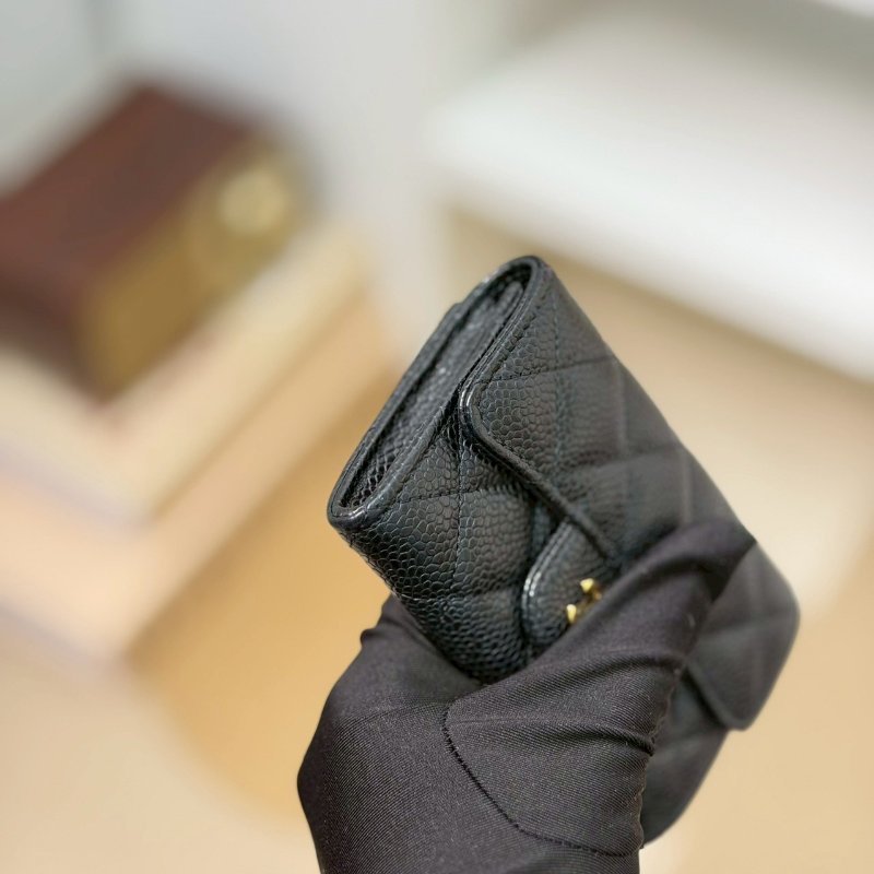 🏷Chanel 香奈兒．Coco 卡夾零錢包-4